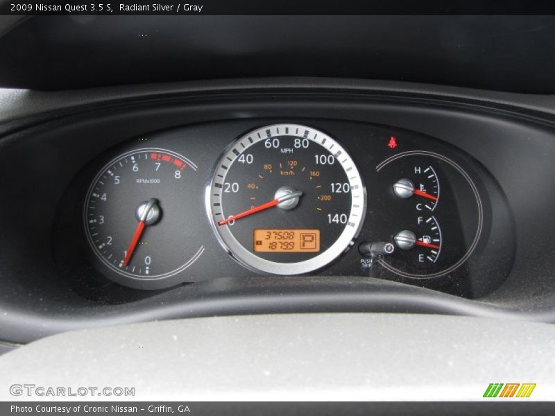 Radiant Silver / Gray 2009 Nissan Quest 3.5 S