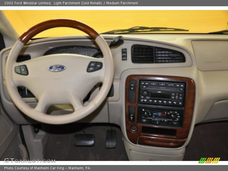 Dashboard of 2003 Windstar Limited