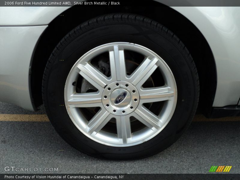 Silver Birch Metallic / Black 2006 Ford Five Hundred Limited AWD