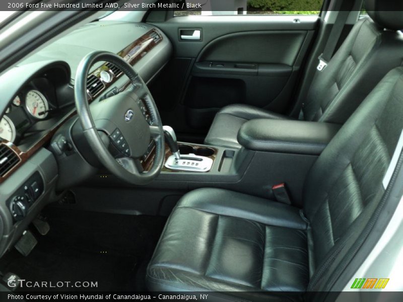 Silver Birch Metallic / Black 2006 Ford Five Hundred Limited AWD