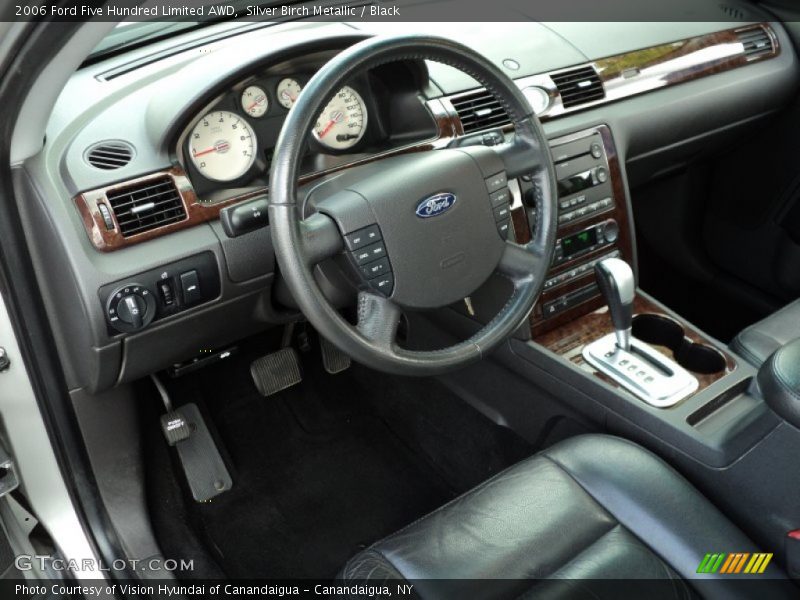 Silver Birch Metallic / Black 2006 Ford Five Hundred Limited AWD