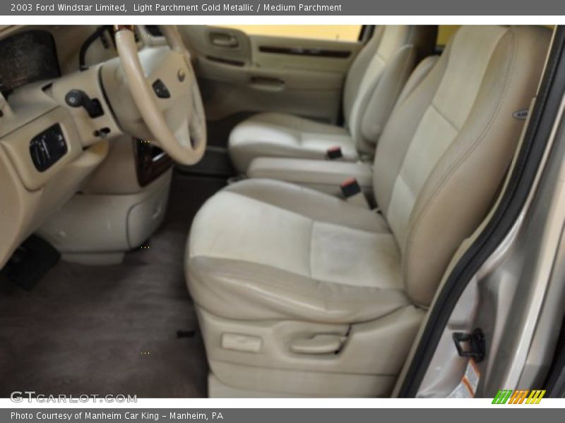 Light Parchment Gold Metallic / Medium Parchment 2003 Ford Windstar Limited