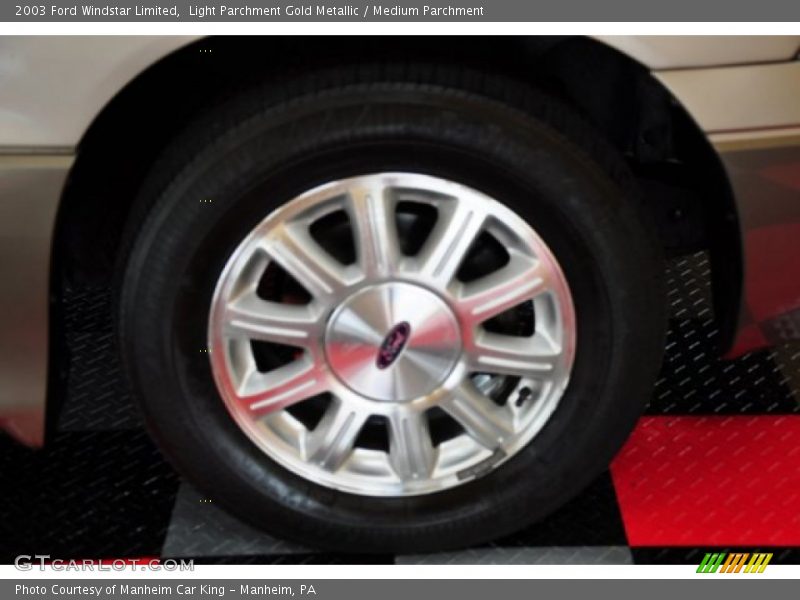 Light Parchment Gold Metallic / Medium Parchment 2003 Ford Windstar Limited