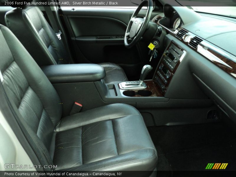 Silver Birch Metallic / Black 2006 Ford Five Hundred Limited AWD