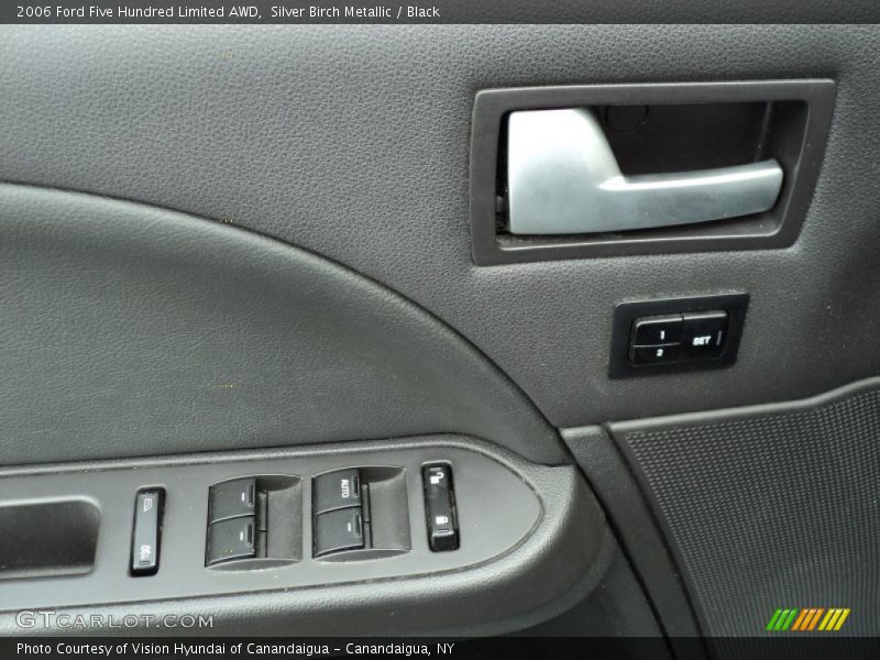 Silver Birch Metallic / Black 2006 Ford Five Hundred Limited AWD
