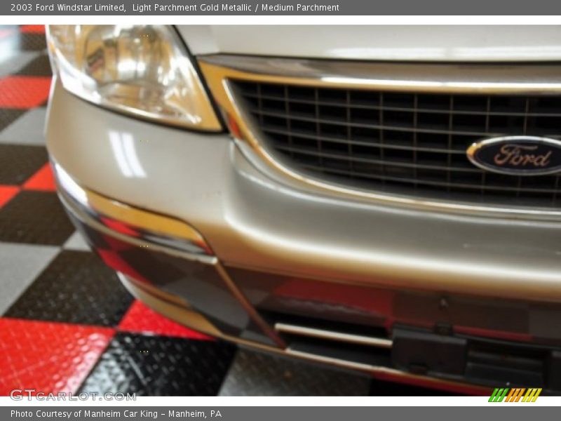 Light Parchment Gold Metallic / Medium Parchment 2003 Ford Windstar Limited