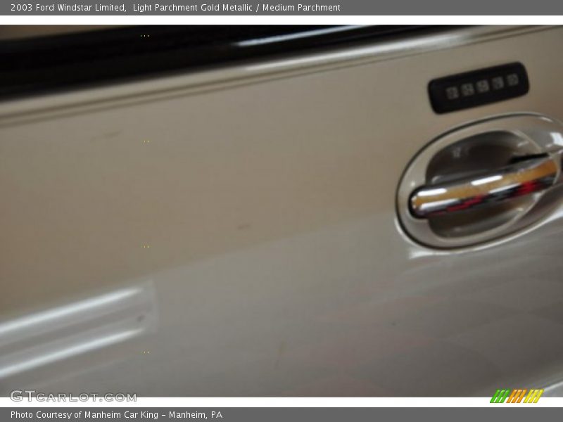 Light Parchment Gold Metallic / Medium Parchment 2003 Ford Windstar Limited