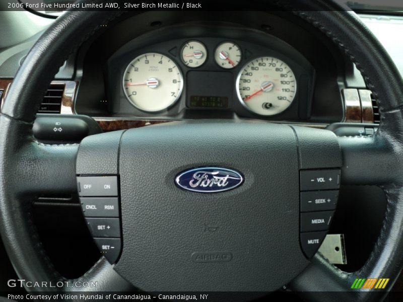Silver Birch Metallic / Black 2006 Ford Five Hundred Limited AWD