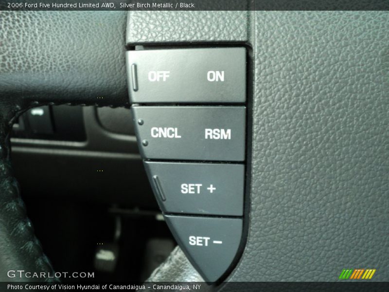 Silver Birch Metallic / Black 2006 Ford Five Hundred Limited AWD