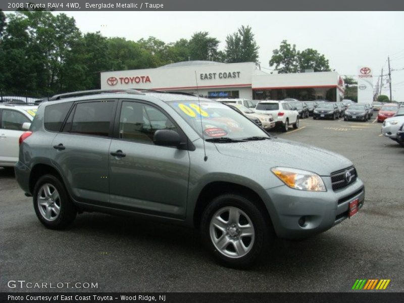 Everglade Metallic / Taupe 2008 Toyota RAV4 4WD