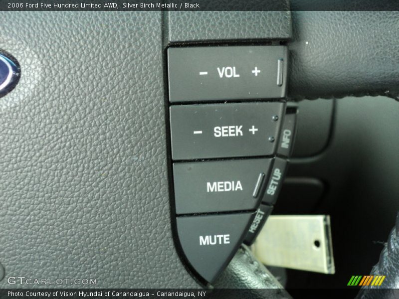 Silver Birch Metallic / Black 2006 Ford Five Hundred Limited AWD