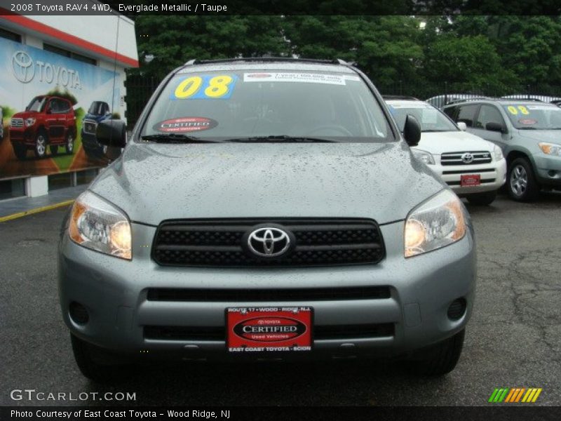 Everglade Metallic / Taupe 2008 Toyota RAV4 4WD