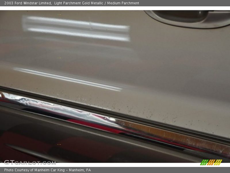 Light Parchment Gold Metallic / Medium Parchment 2003 Ford Windstar Limited