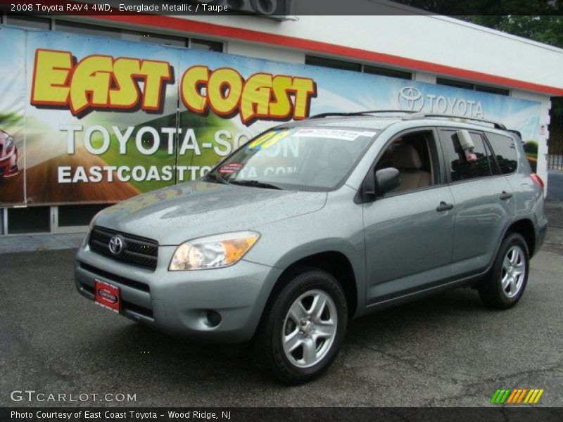 Everglade Metallic / Taupe 2008 Toyota RAV4 4WD