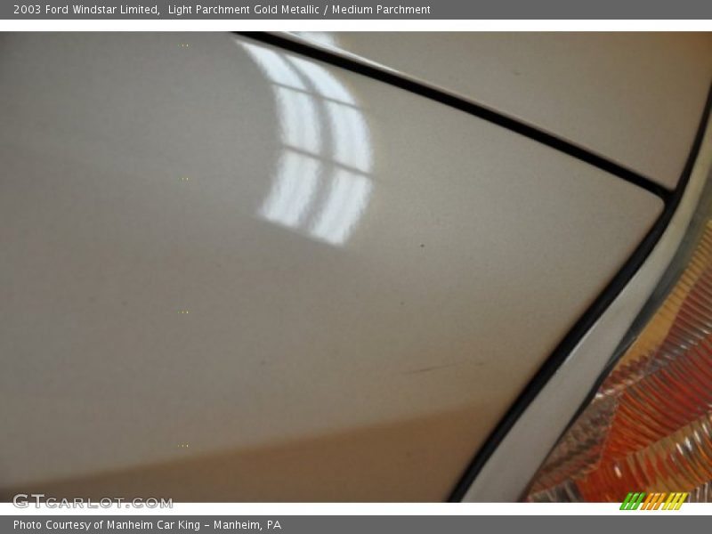 Light Parchment Gold Metallic / Medium Parchment 2003 Ford Windstar Limited