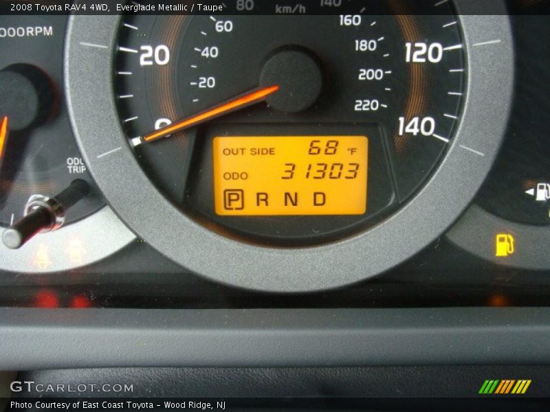 Everglade Metallic / Taupe 2008 Toyota RAV4 4WD