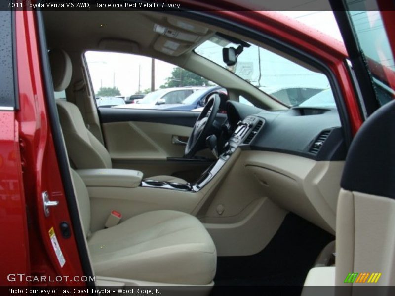 Barcelona Red Metallic / Ivory 2011 Toyota Venza V6 AWD