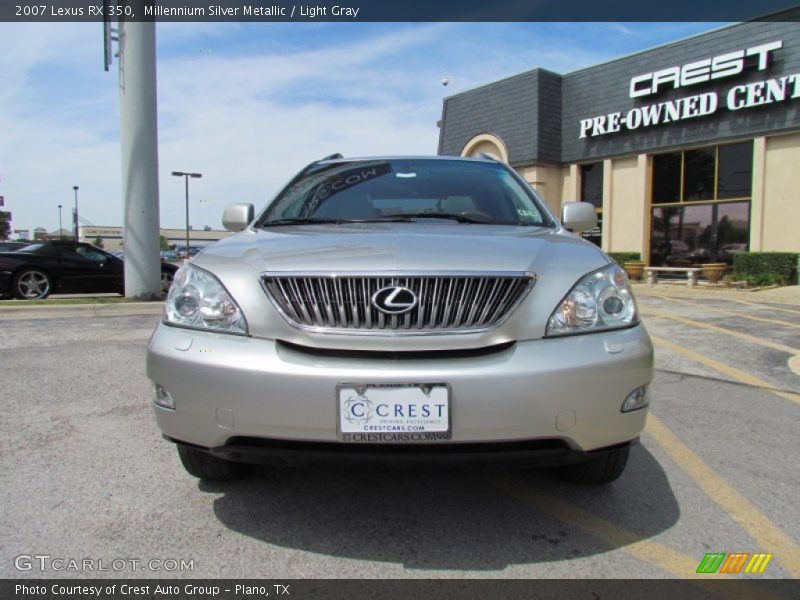 Millennium Silver Metallic / Light Gray 2007 Lexus RX 350