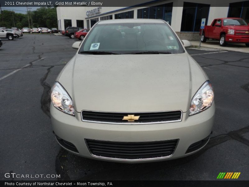 Gold Mist Metallic / Ebony 2011 Chevrolet Impala LT