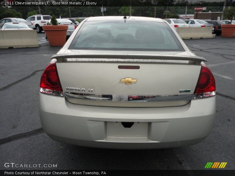 Gold Mist Metallic / Ebony 2011 Chevrolet Impala LT
