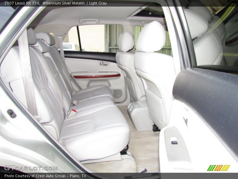 Millennium Silver Metallic / Light Gray 2007 Lexus RX 350