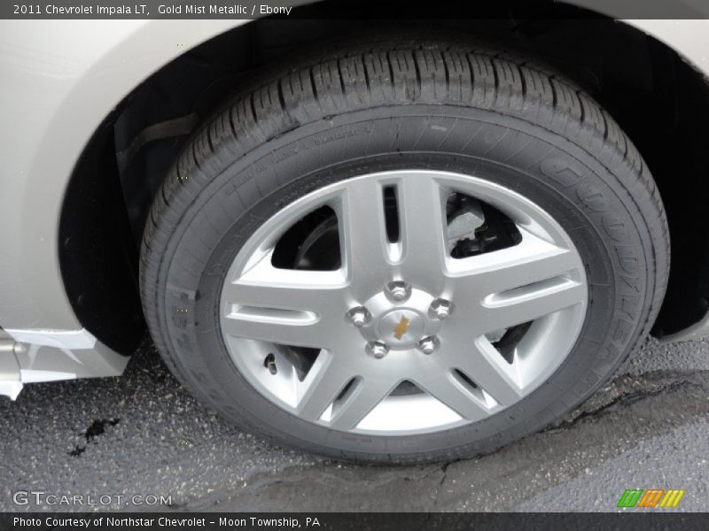 Gold Mist Metallic / Ebony 2011 Chevrolet Impala LT