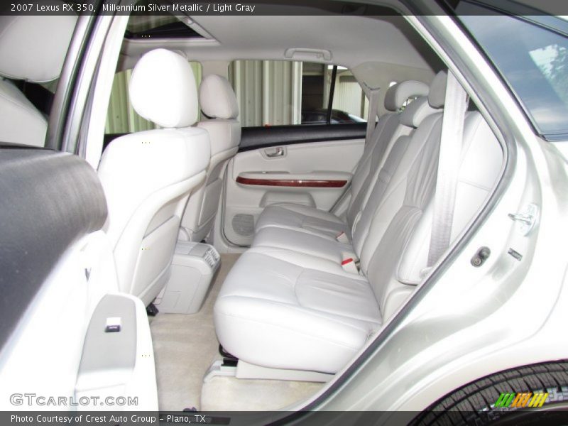 Millennium Silver Metallic / Light Gray 2007 Lexus RX 350
