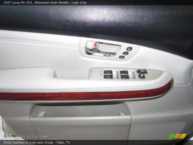 Millennium Silver Metallic / Light Gray 2007 Lexus RX 350
