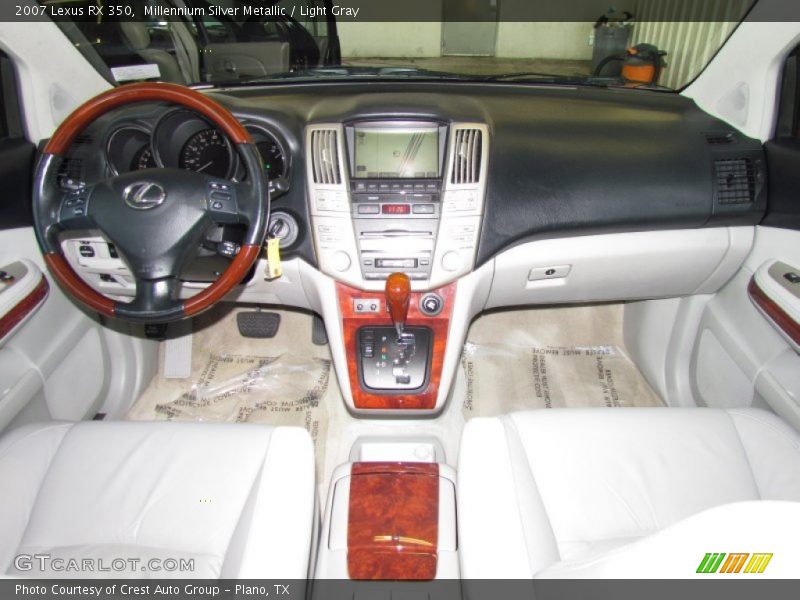 Millennium Silver Metallic / Light Gray 2007 Lexus RX 350