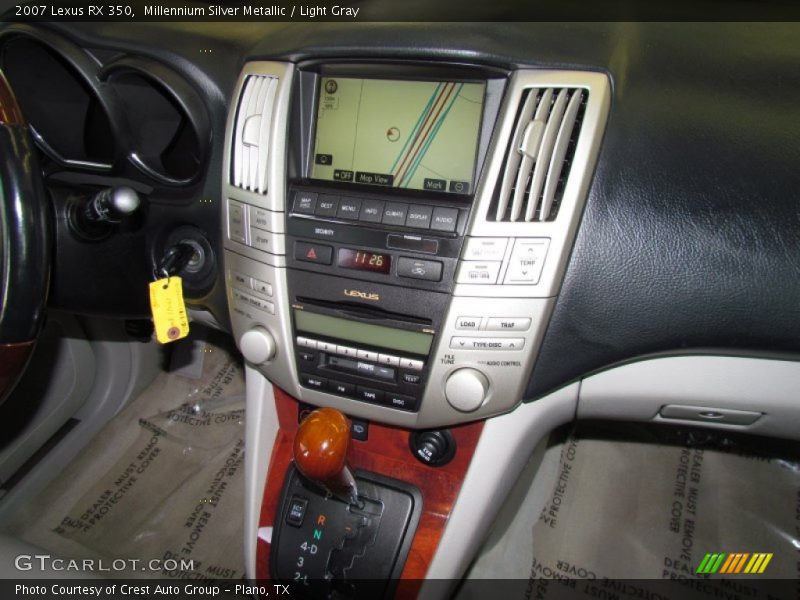 Millennium Silver Metallic / Light Gray 2007 Lexus RX 350
