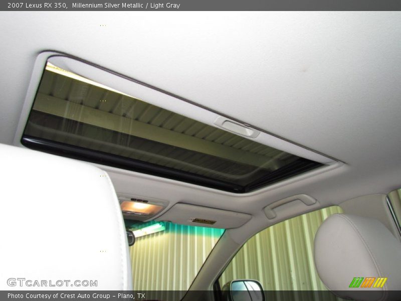 Millennium Silver Metallic / Light Gray 2007 Lexus RX 350