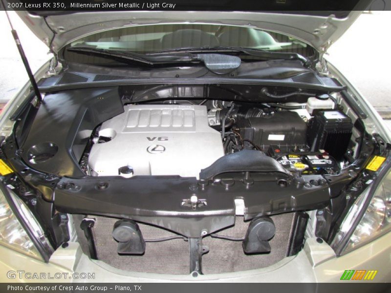 Millennium Silver Metallic / Light Gray 2007 Lexus RX 350