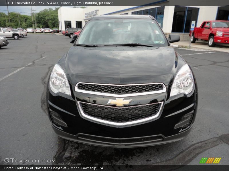 Black / Light Titanium/Jet Black 2011 Chevrolet Equinox LS AWD