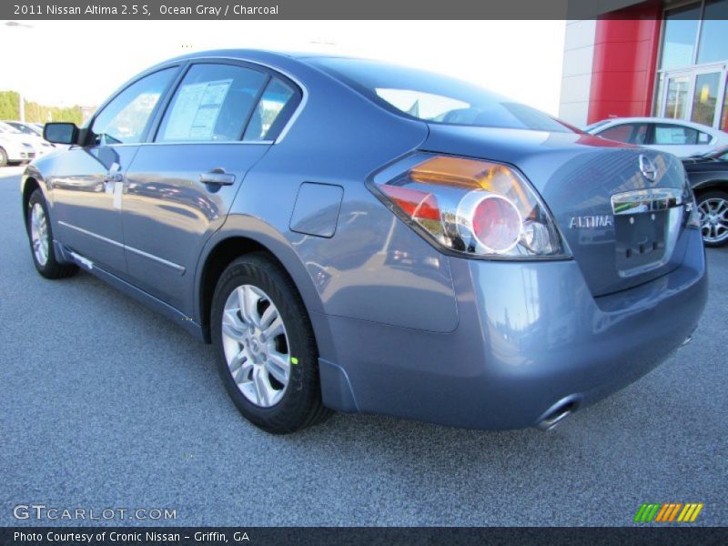 Ocean Gray / Charcoal 2011 Nissan Altima 2.5 S