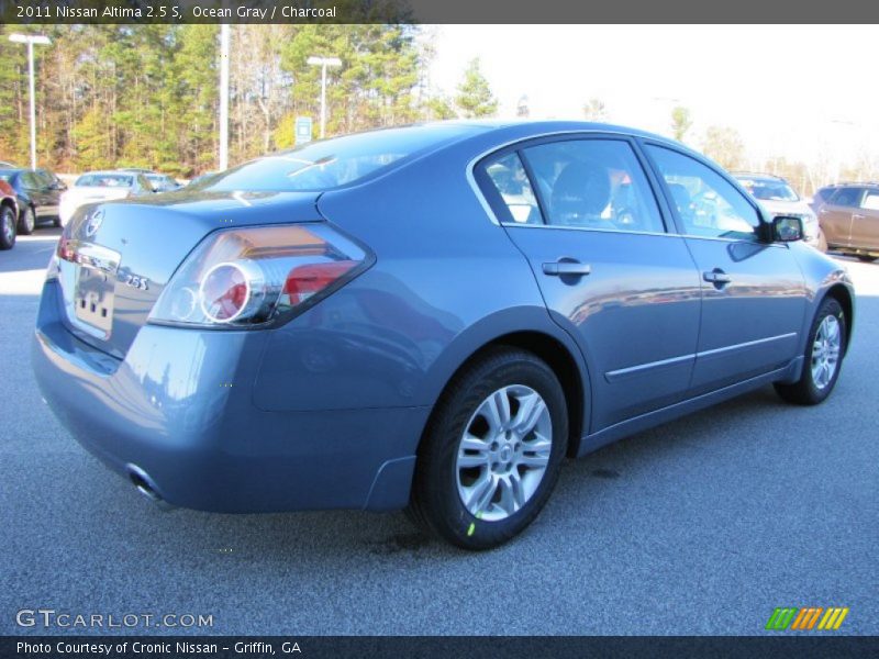 Ocean Gray / Charcoal 2011 Nissan Altima 2.5 S