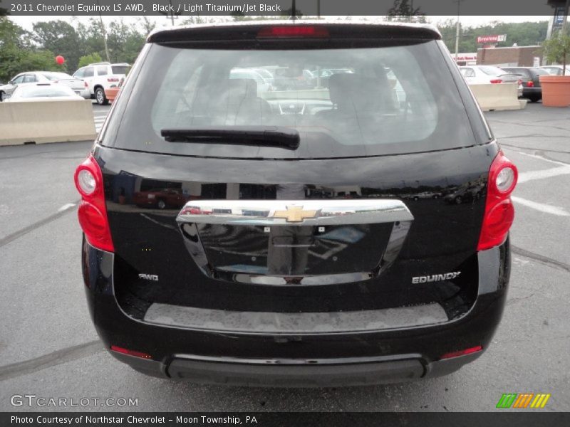 Black / Light Titanium/Jet Black 2011 Chevrolet Equinox LS AWD