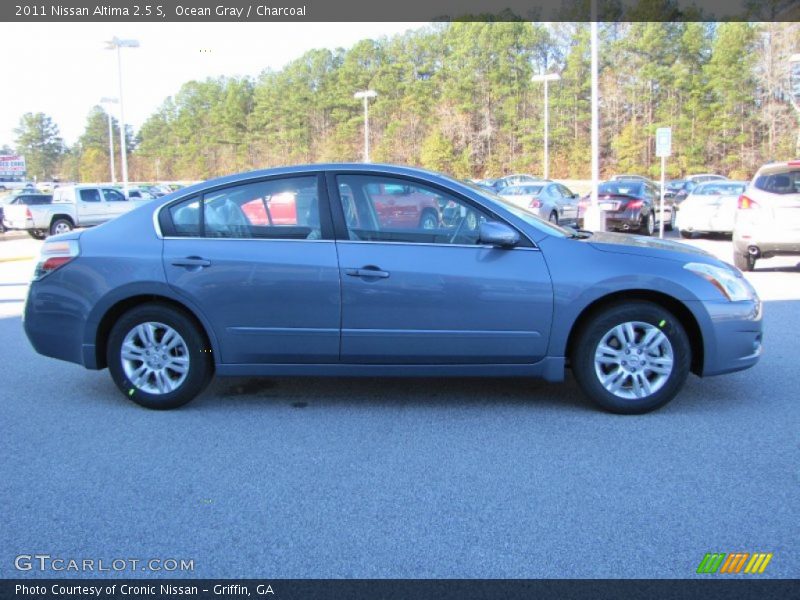 Ocean Gray / Charcoal 2011 Nissan Altima 2.5 S