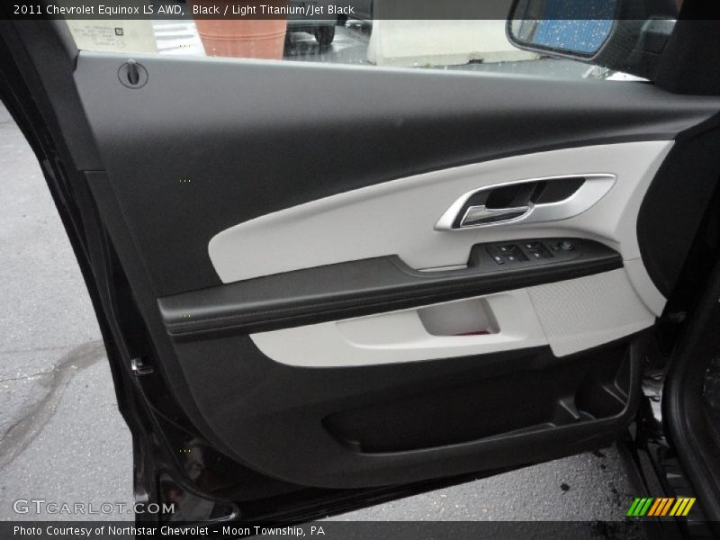 Black / Light Titanium/Jet Black 2011 Chevrolet Equinox LS AWD