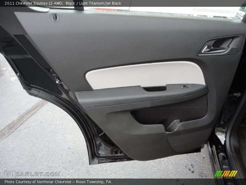 Black / Light Titanium/Jet Black 2011 Chevrolet Equinox LS AWD