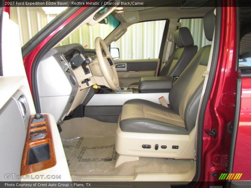 Redfire Metallic / Charcoal Black/Camel 2007 Ford Expedition Eddie Bauer
