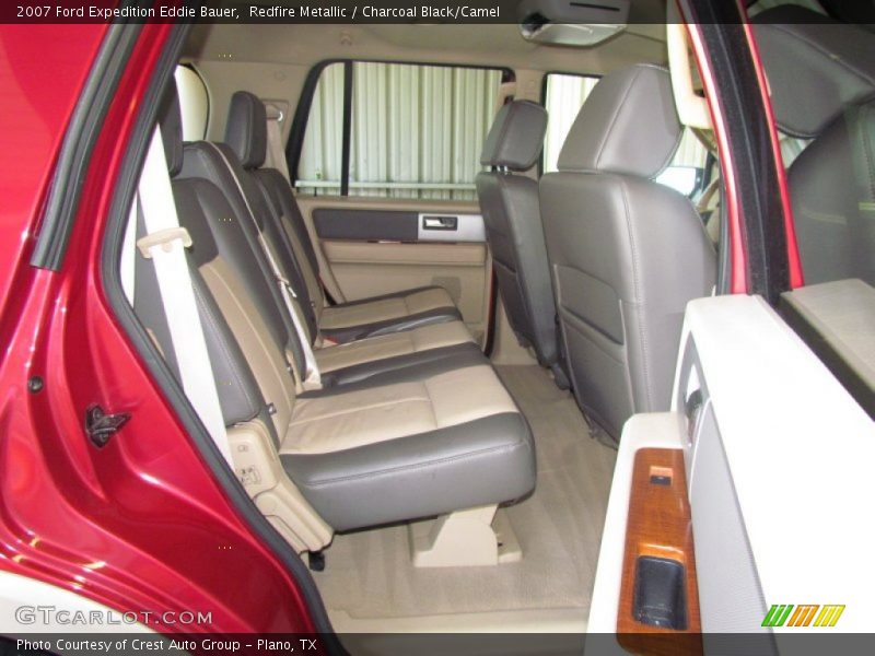 Redfire Metallic / Charcoal Black/Camel 2007 Ford Expedition Eddie Bauer