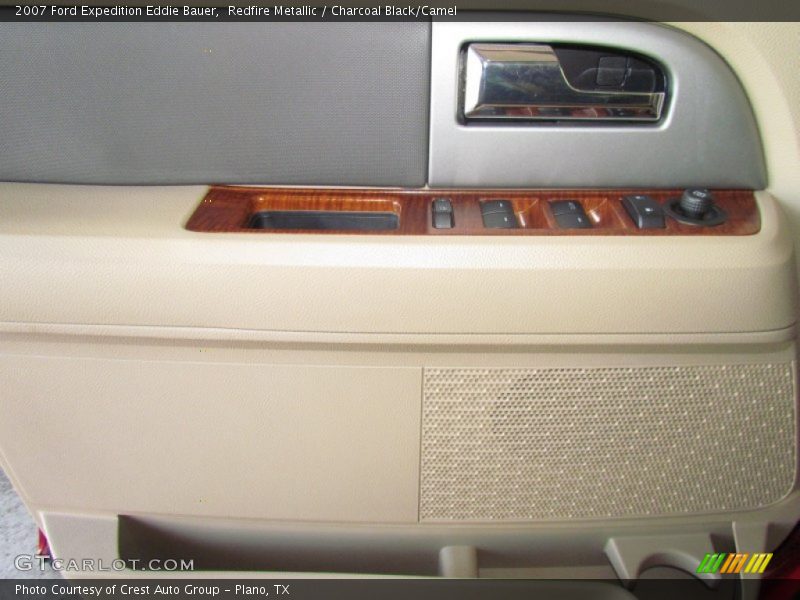 Redfire Metallic / Charcoal Black/Camel 2007 Ford Expedition Eddie Bauer