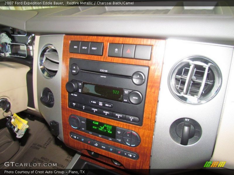 Redfire Metallic / Charcoal Black/Camel 2007 Ford Expedition Eddie Bauer