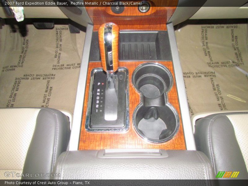 Redfire Metallic / Charcoal Black/Camel 2007 Ford Expedition Eddie Bauer
