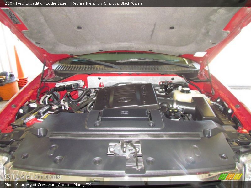 Redfire Metallic / Charcoal Black/Camel 2007 Ford Expedition Eddie Bauer