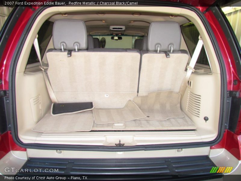 Redfire Metallic / Charcoal Black/Camel 2007 Ford Expedition Eddie Bauer