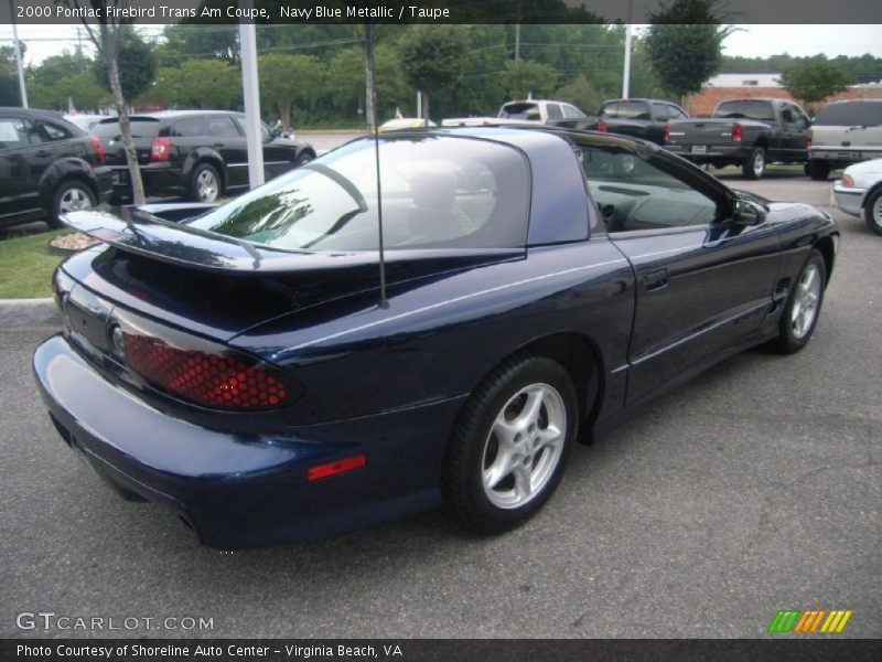 Navy Blue Metallic / Taupe 2000 Pontiac Firebird Trans Am Coupe