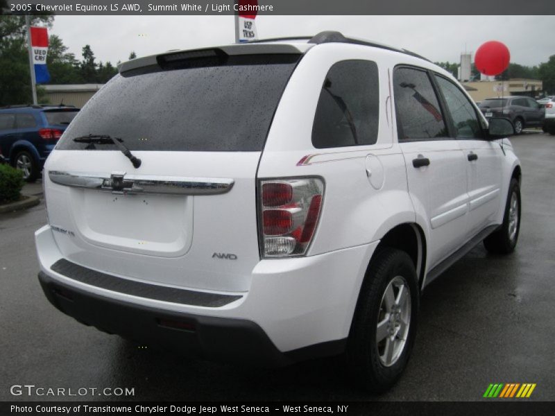 Summit White / Light Cashmere 2005 Chevrolet Equinox LS AWD