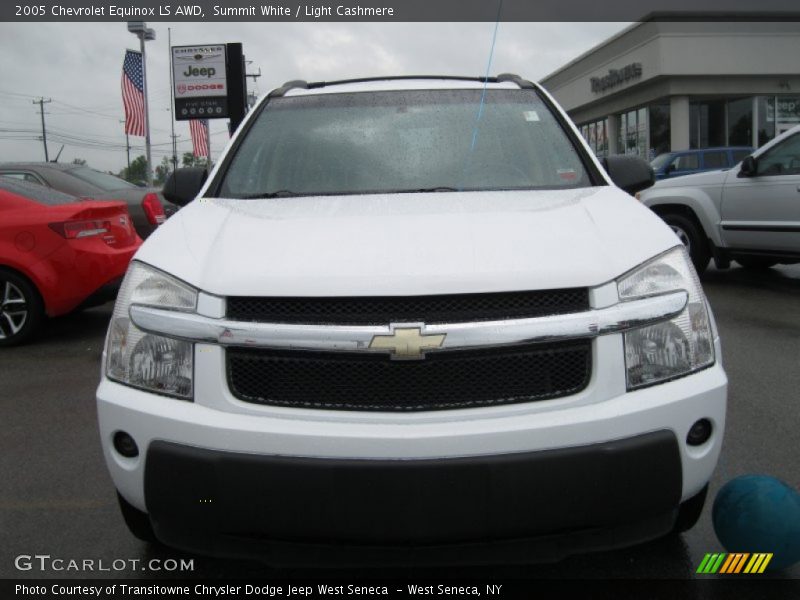 Summit White / Light Cashmere 2005 Chevrolet Equinox LS AWD