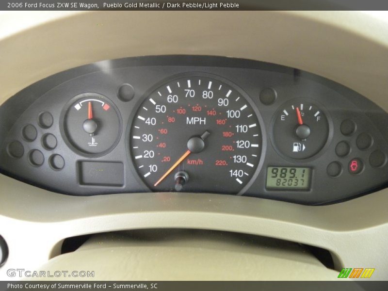  2006 Focus ZXW SE Wagon ZXW SE Wagon Gauges